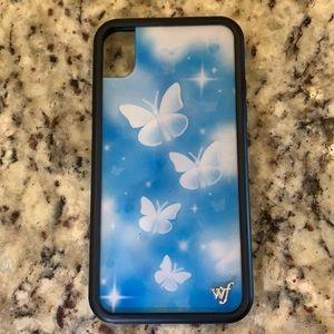 iPhone XR wildflower butterfly dreams case
